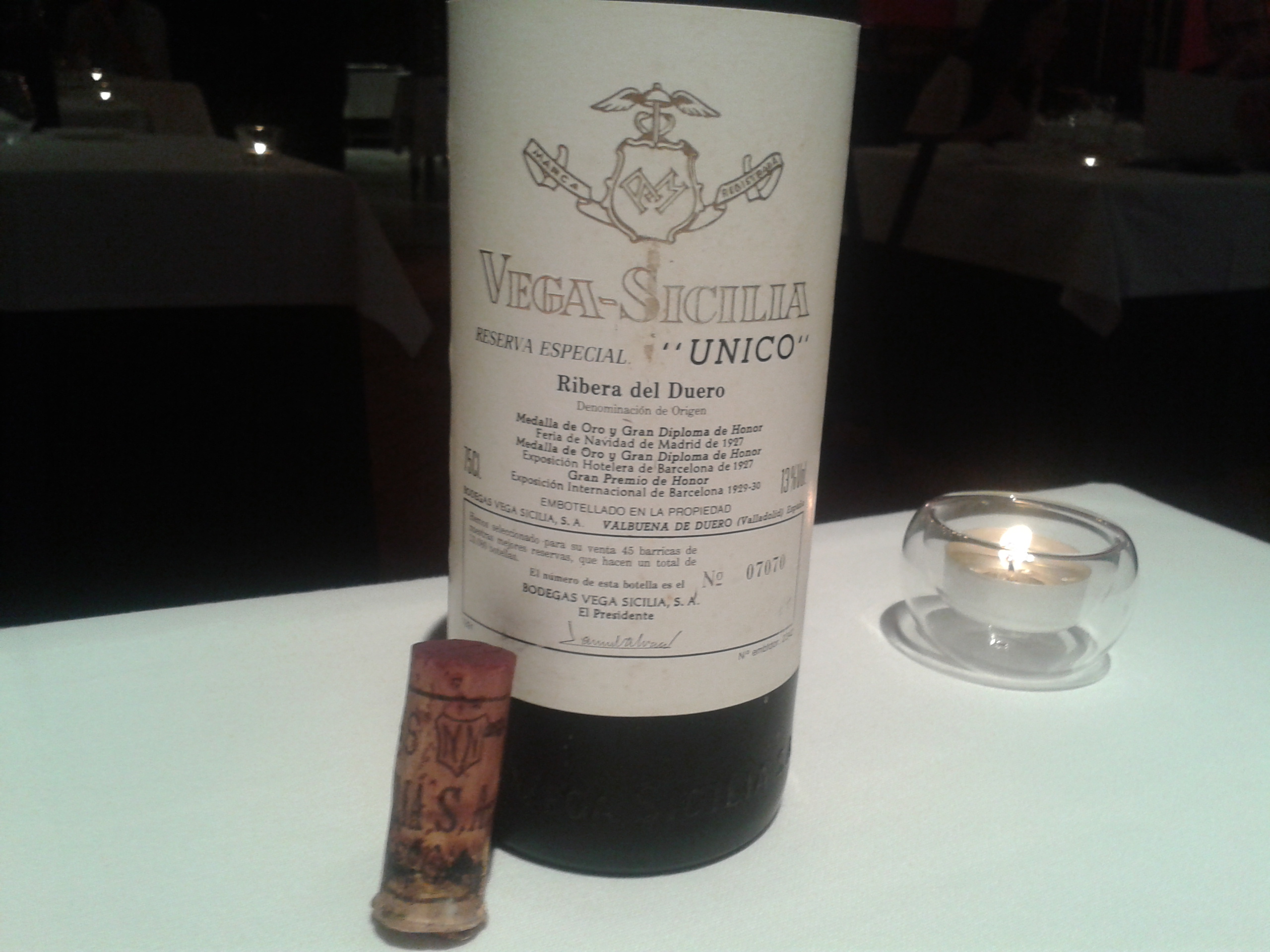 Vega Sicilia RE 1991 (68/70/72)