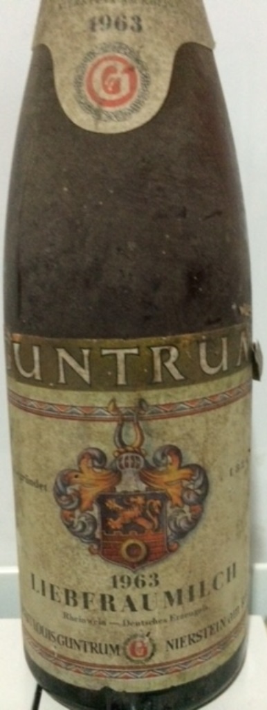 Guntrum Riesling Lieberaumilch 1963