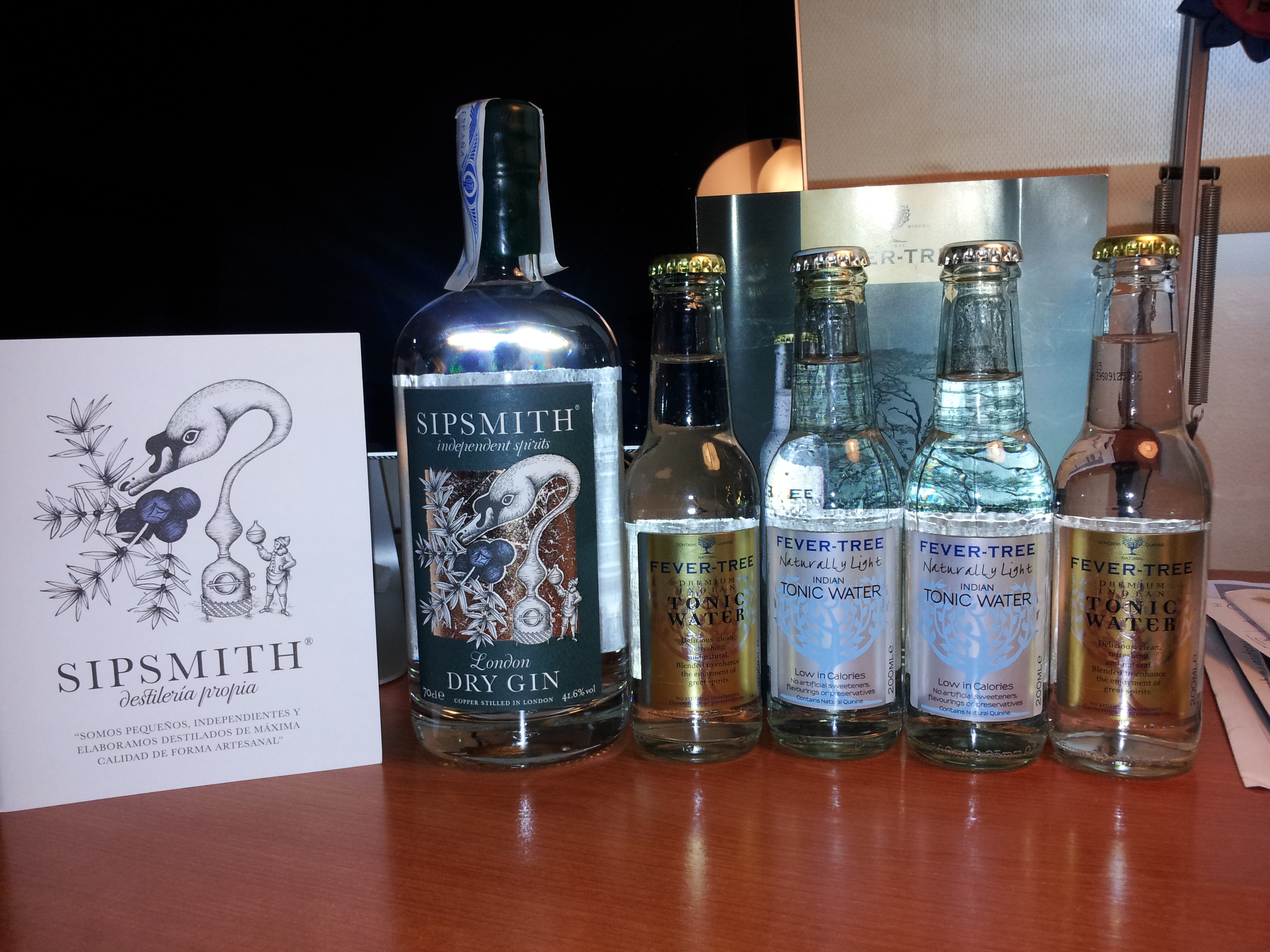 Cata Virtual Gin Sipsmith & Fever Tree