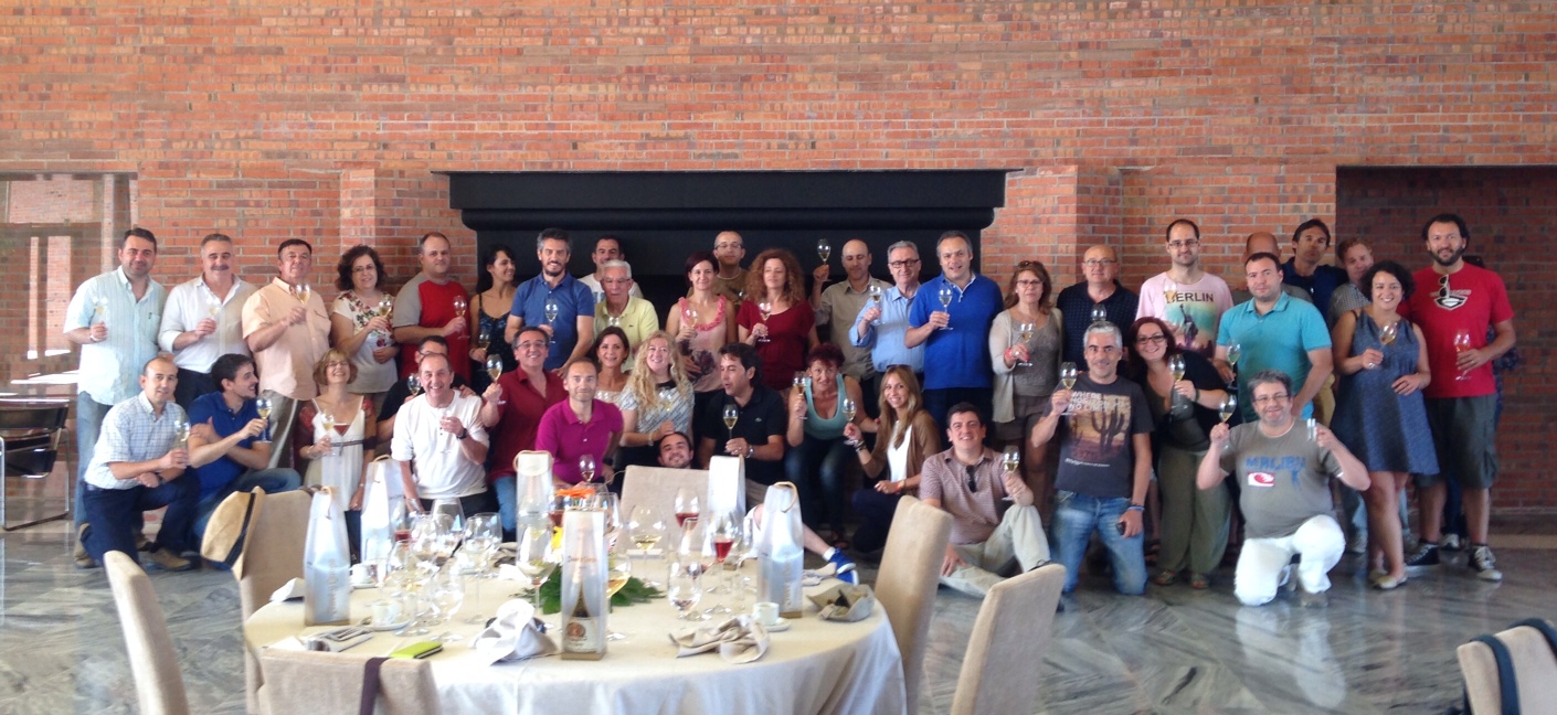 Foto de grupo en Juvé y Camps