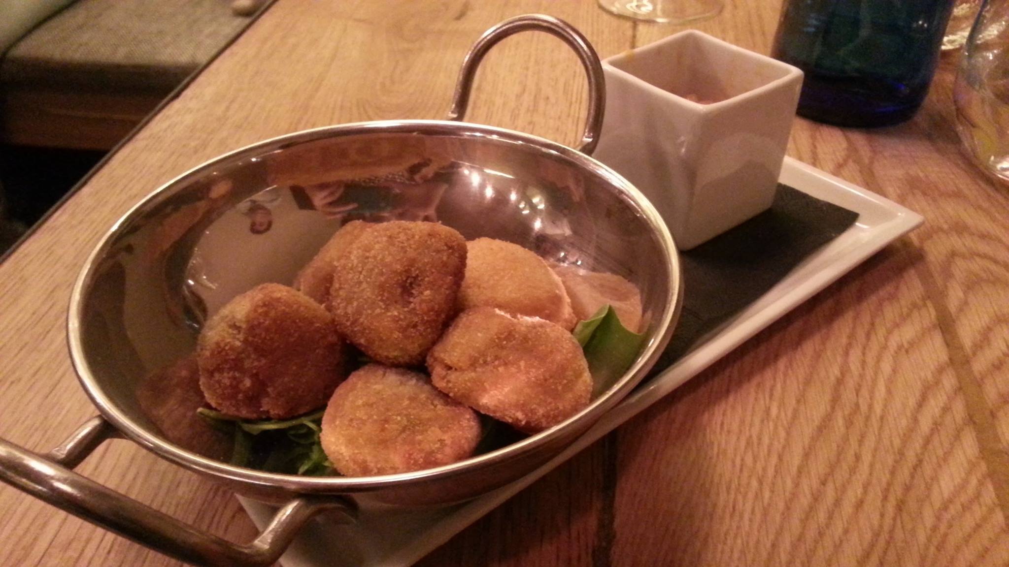 Tapa de Croquetas La Contraseña 