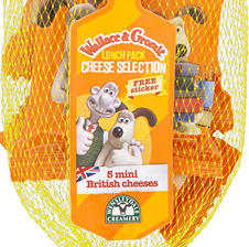 Kit quesos Wallace & Gromit