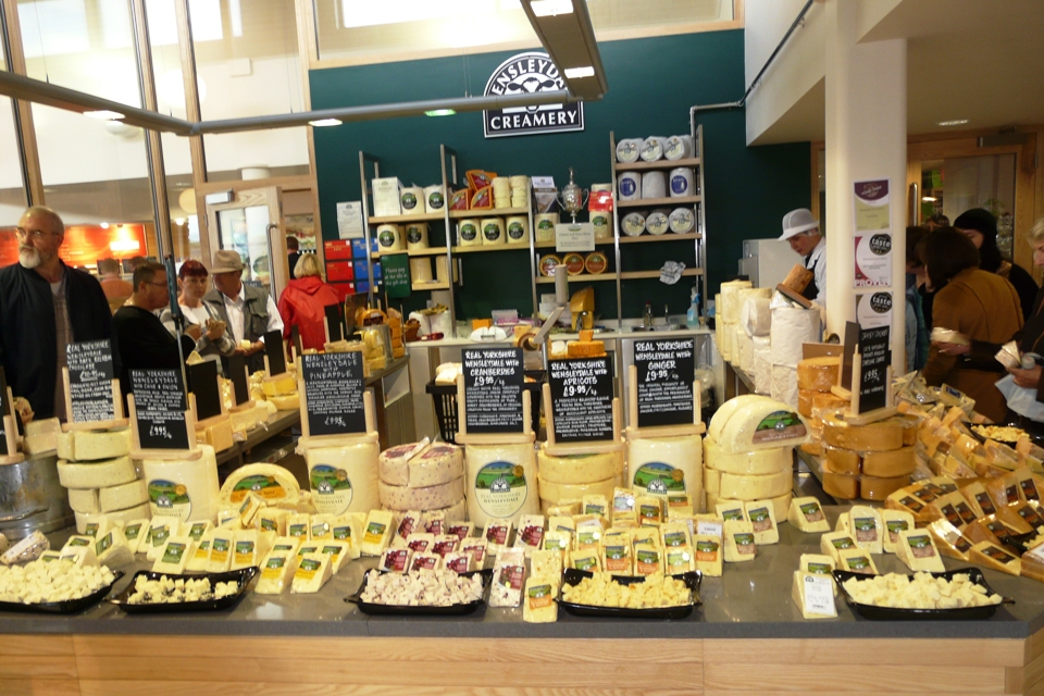 Dentro de Wensleydale Creamery