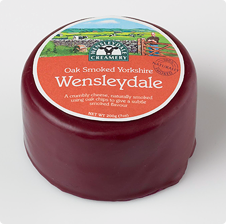 Queso Yorkshire Wensleydale Oak Smoked
