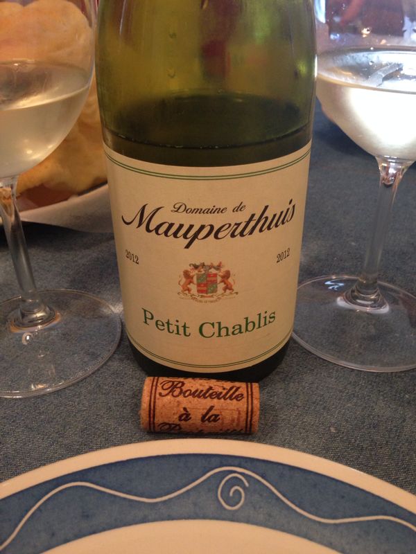 Domaine de Mauperthuis 2012