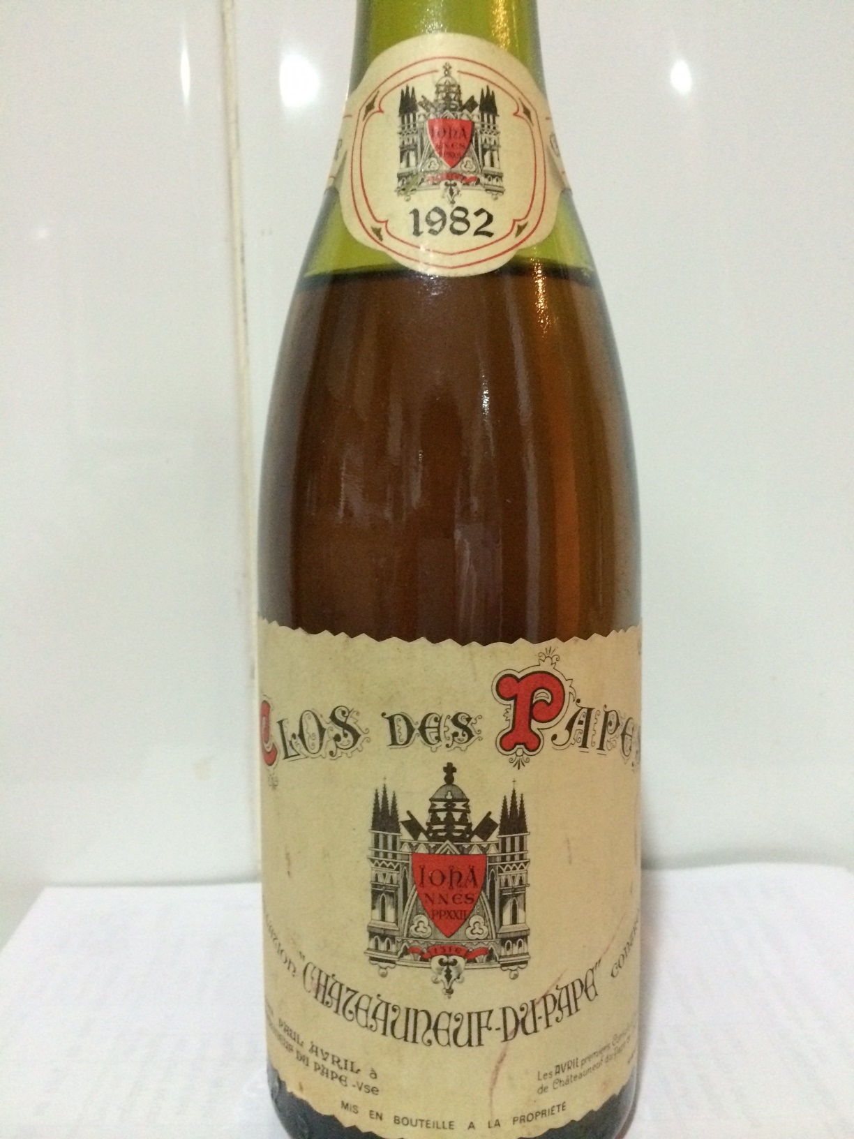 Clos des Papes 1982 Blanc