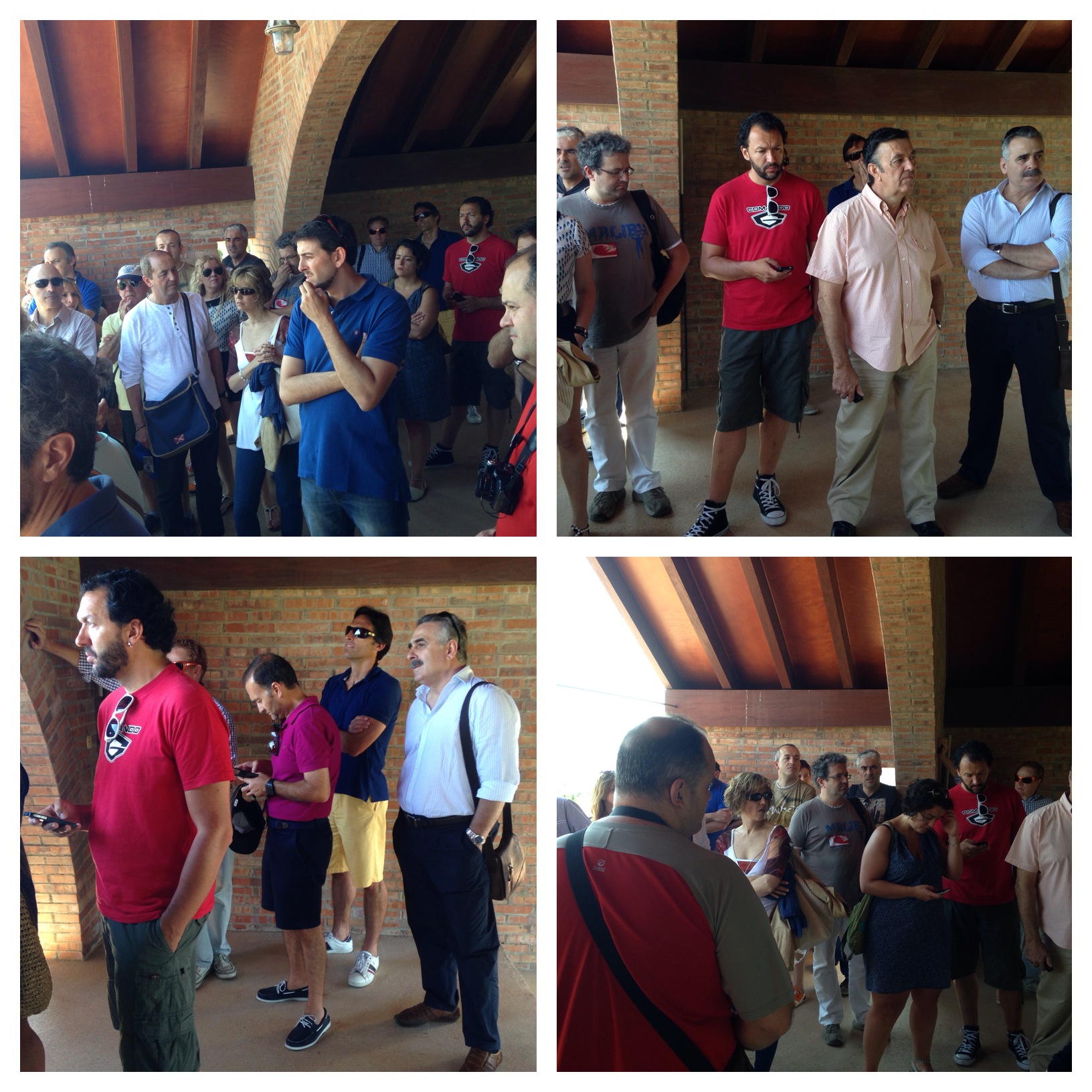 Visita bodega Juvé y Camps en el Encuentro de Foreros en el Penedés