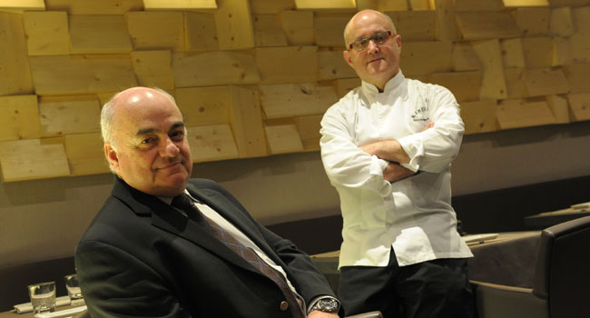 Jose Antonio Aparicio (izq.) y Ricardo Sanz (drcha.)