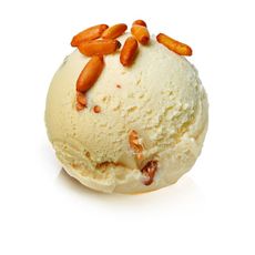 Nuestro favorito: crema de piñón real de Sandro Desii :-P