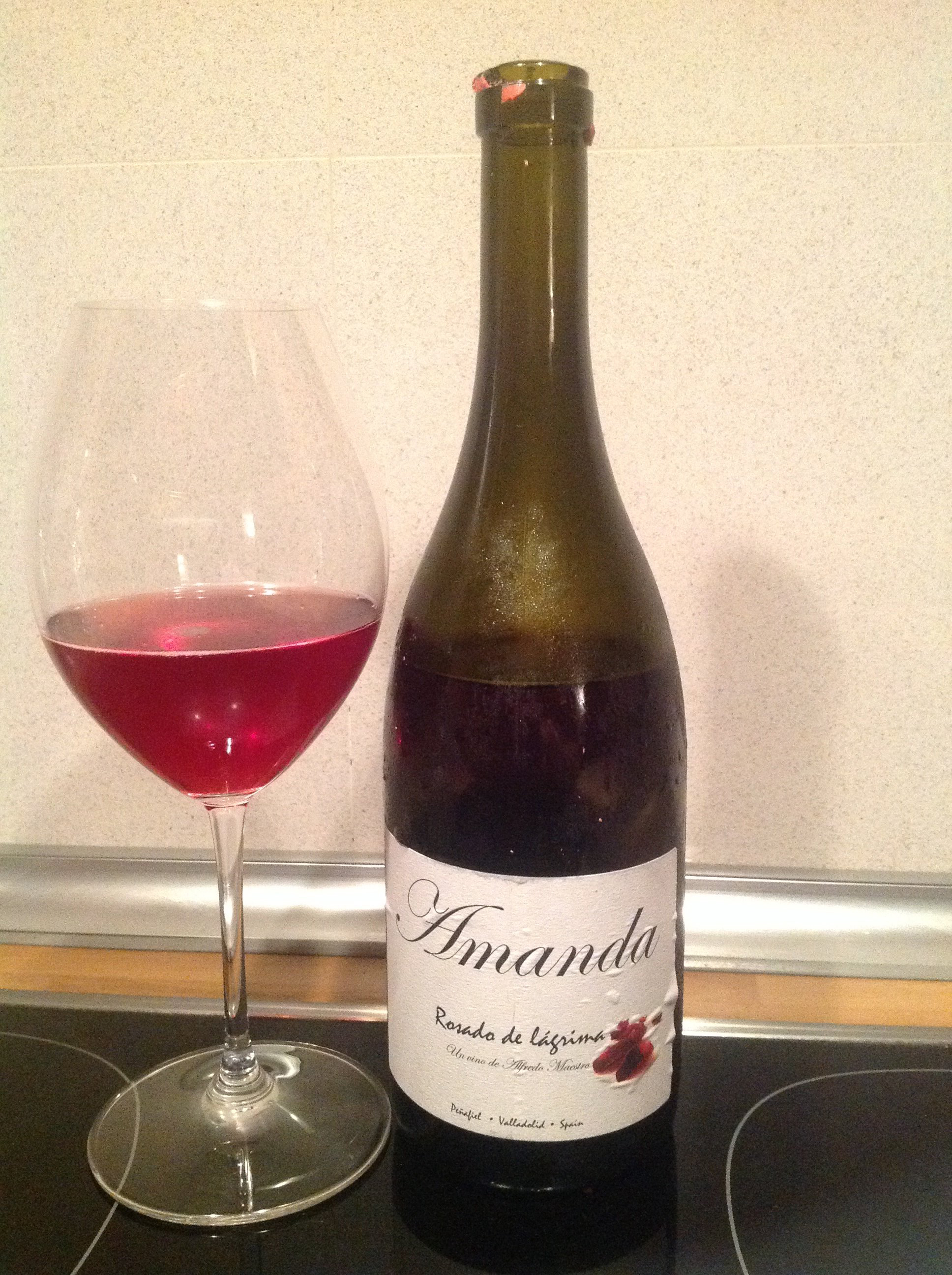 Amada 2013, el rosado de Alfredo Maestro.