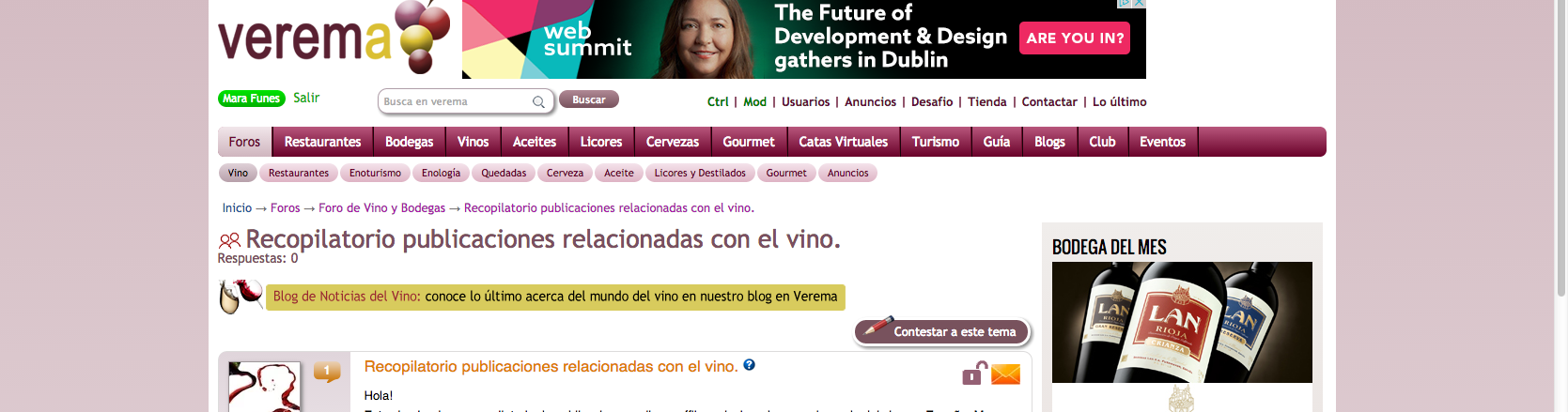 Buscador de Verema.com