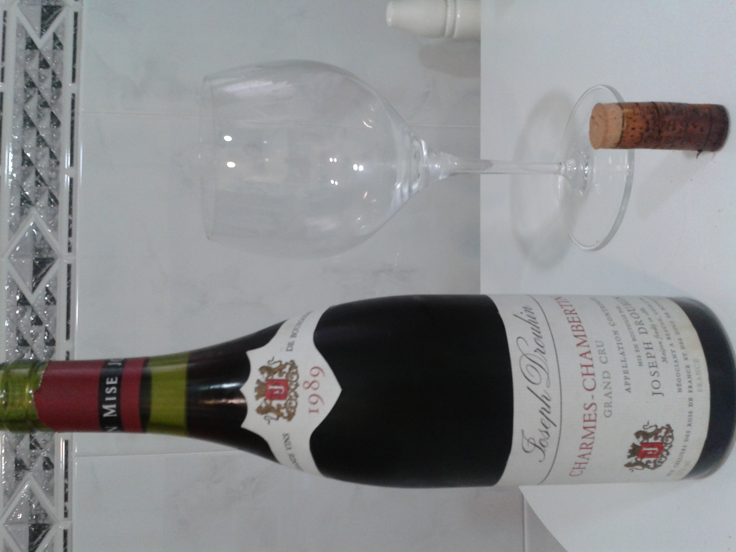 J. Drouhin Ch. Chambertin Gran Cru 1989