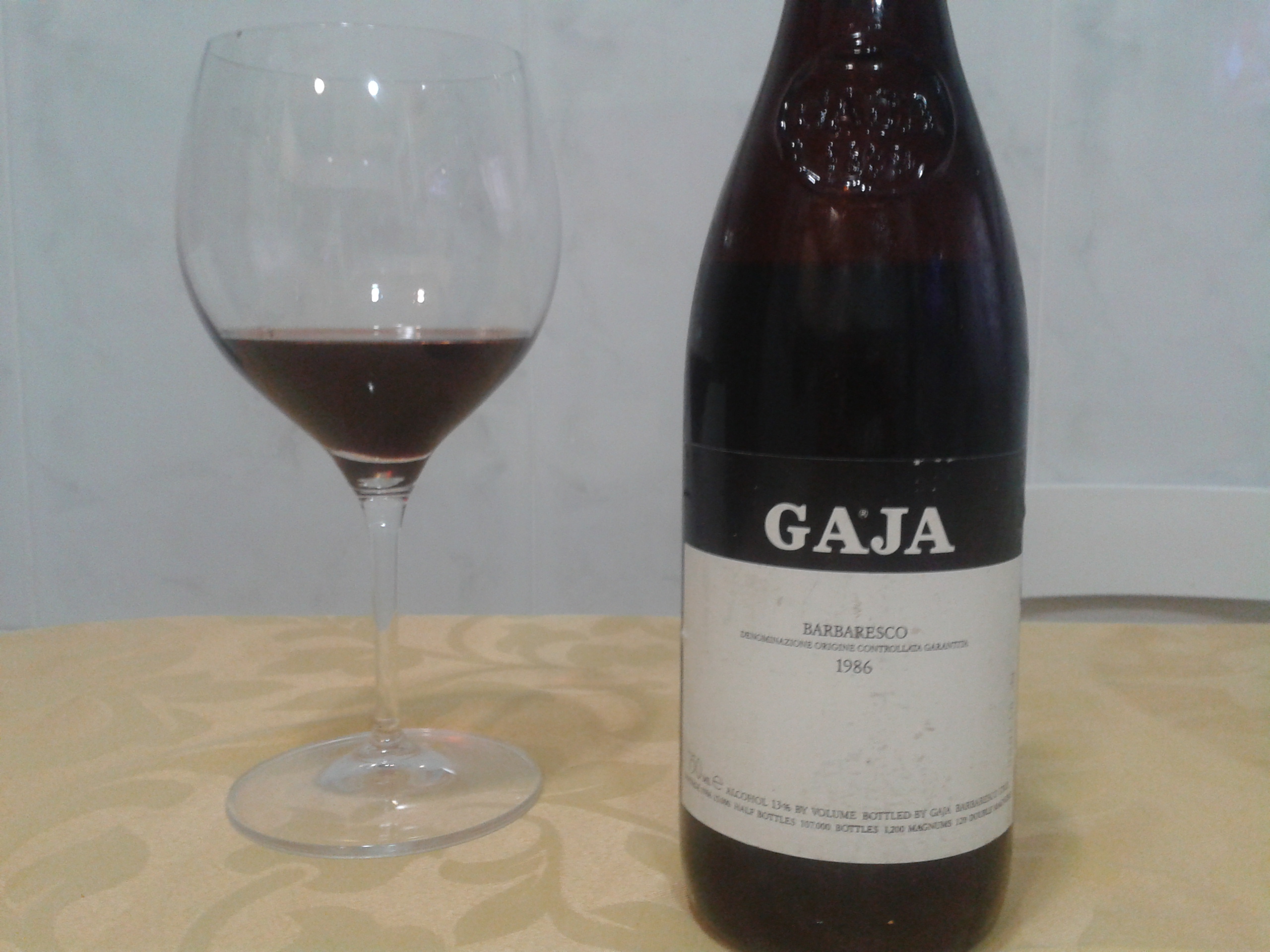 Gaja Barbaresco 1986