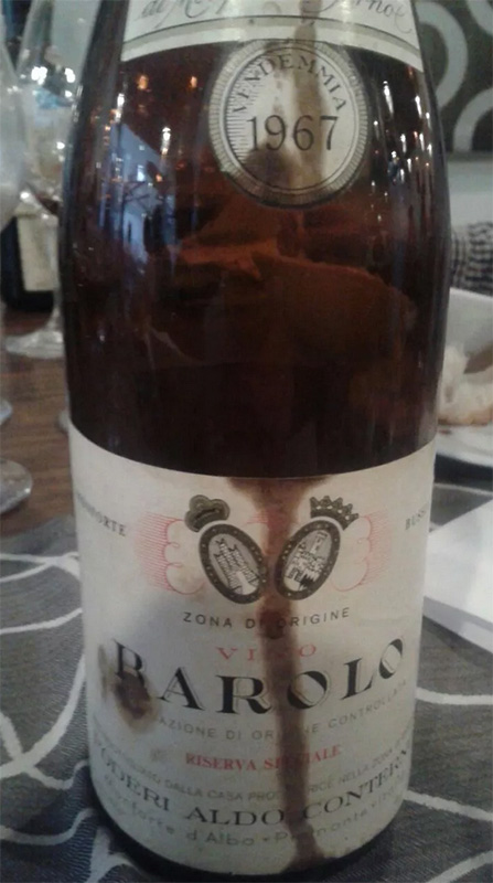 A. Conterno Barolo Riserva Speciale 1967