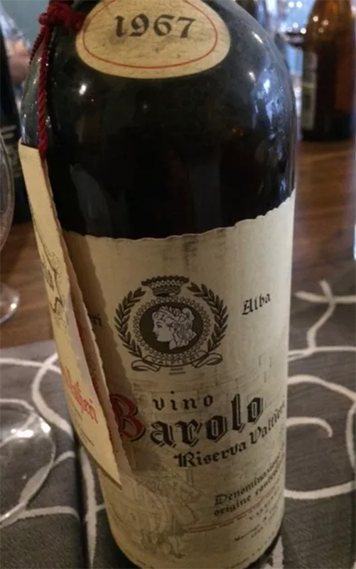 Marengo & Cugnasco Riserva Valfieri 1967