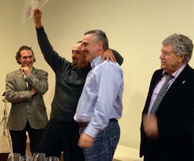 Pepe Cano y Rafa Blanco, ganadores de la I Cata por Parejas de Cava