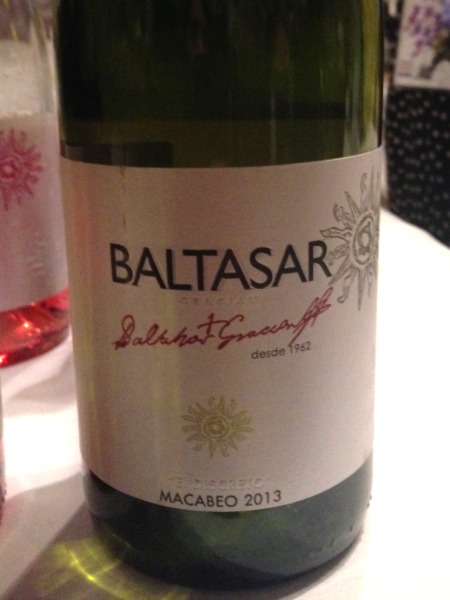 Experiencia Verema Barcelona vino Baltasar Gracián macabeo 2013