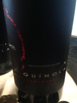 Experiencia Verema Barcelona 2014 vino Quínola 2009