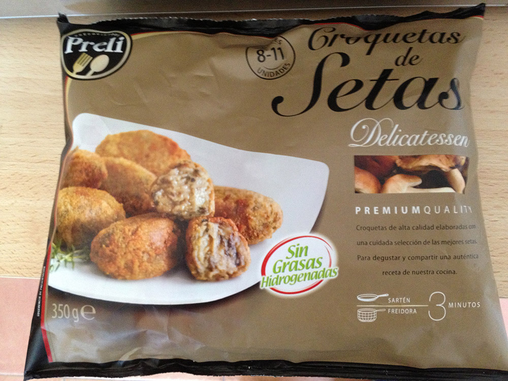 Croquetas Preli de boletus