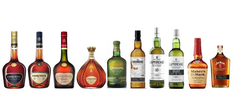 Beam Suntory: portfolio de marcas Premium