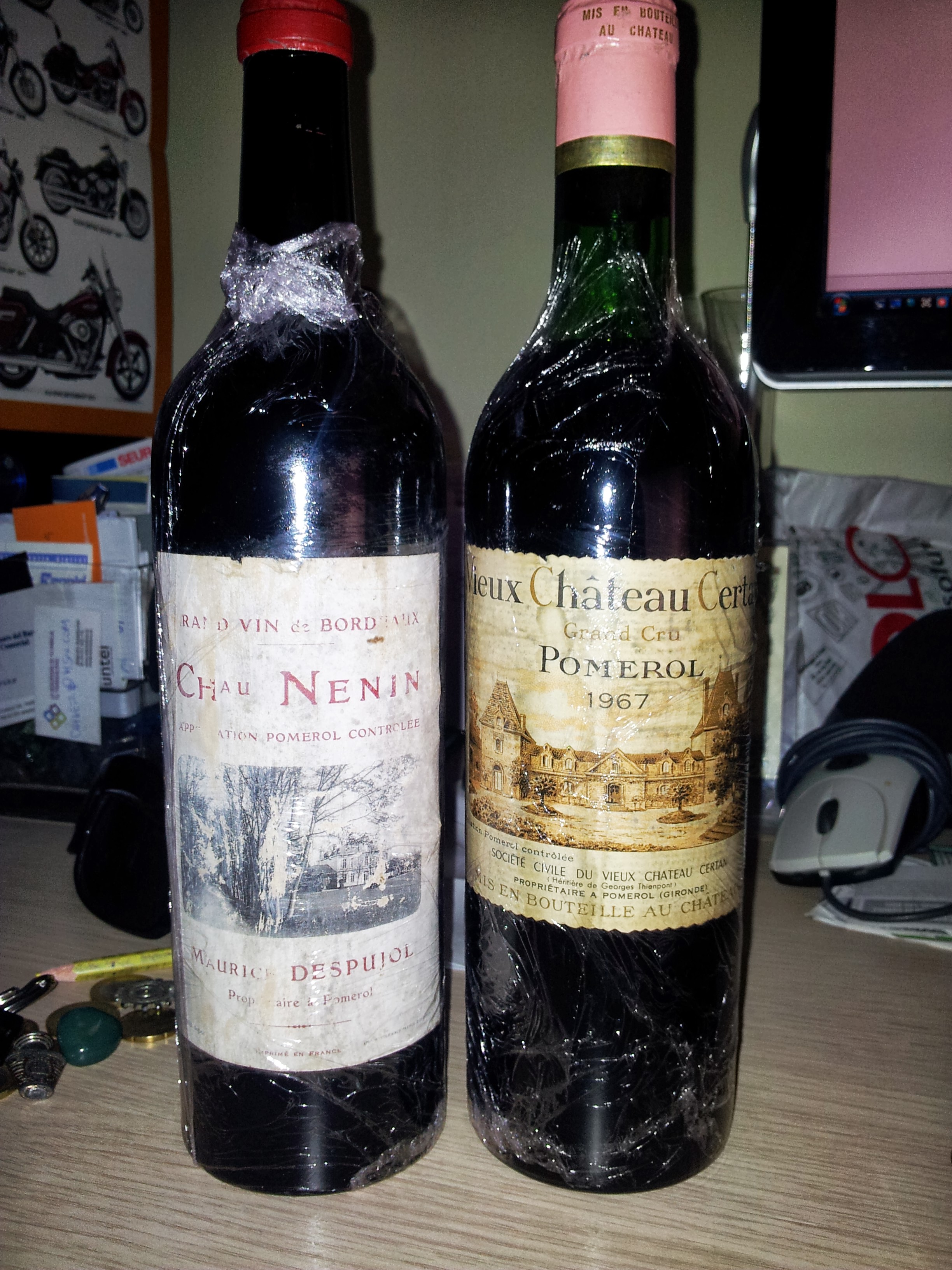 Nenin 47 y Vieux Château Cerdan 1967