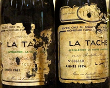 Ejemplo de vinos de guarda
