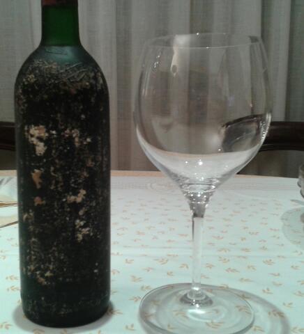 La botella en cuestión