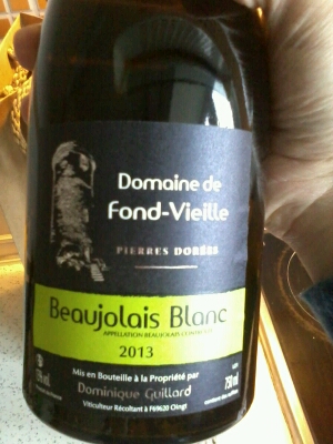 Beaujolais Blanc - Dominique Guillard - 2013
