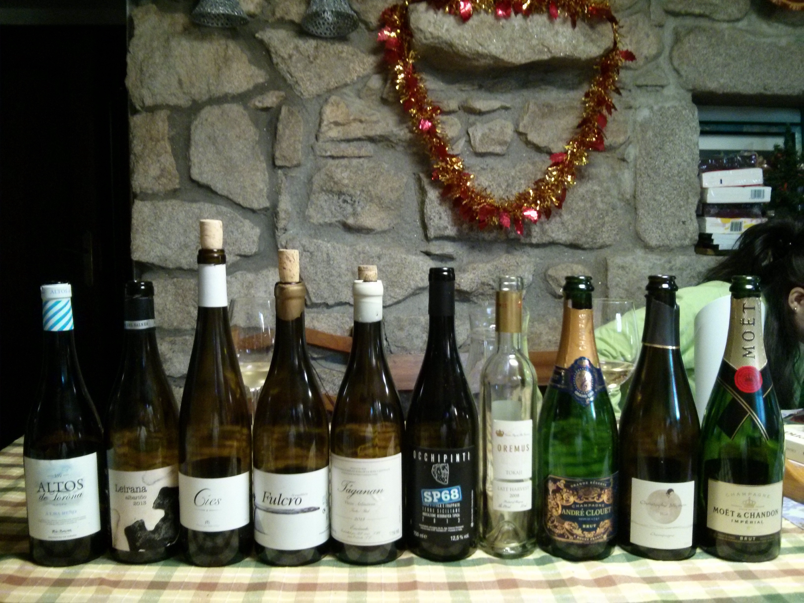 Vinos de la cena