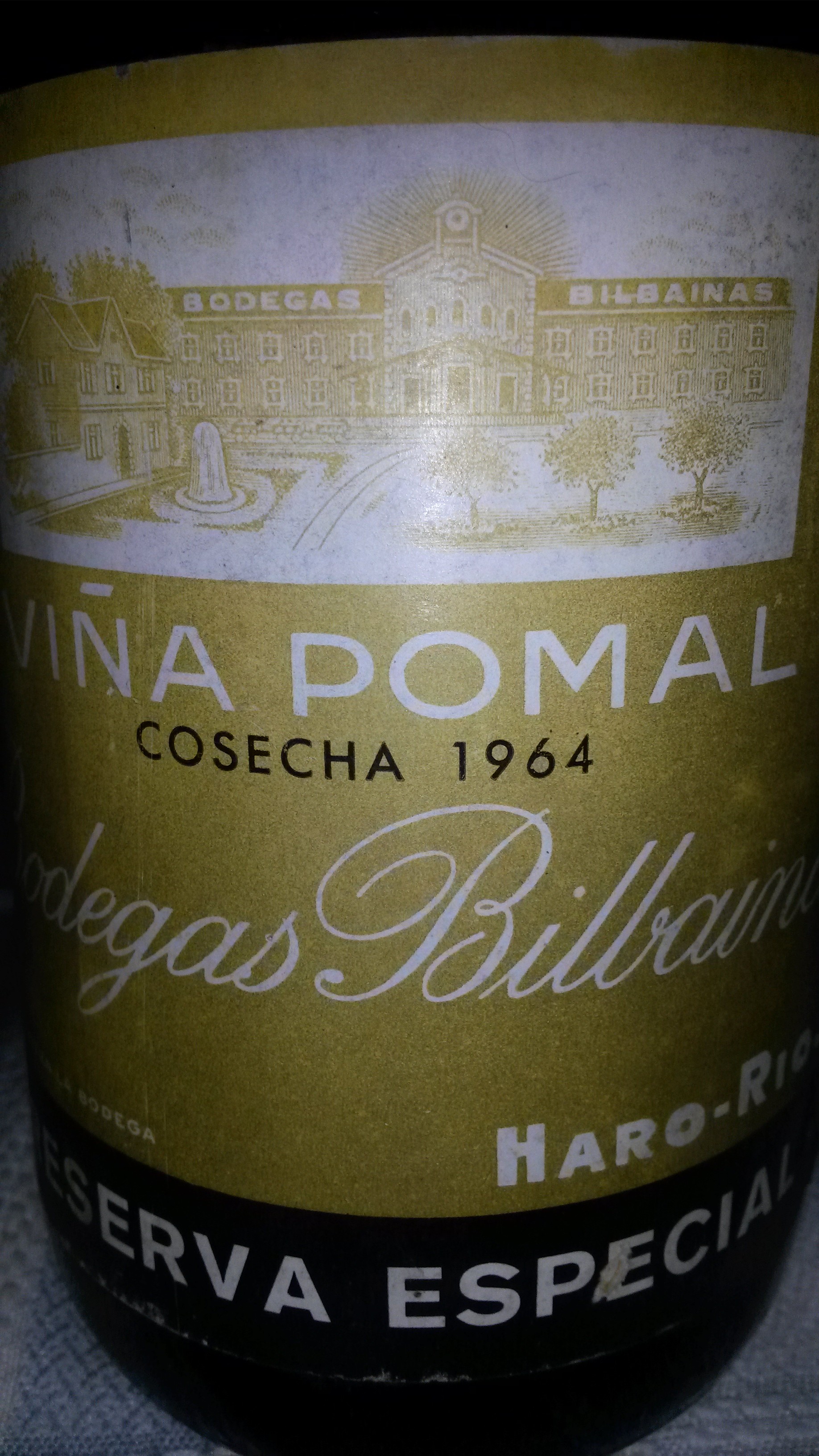 Viña Pomal Reserva Especial 1964