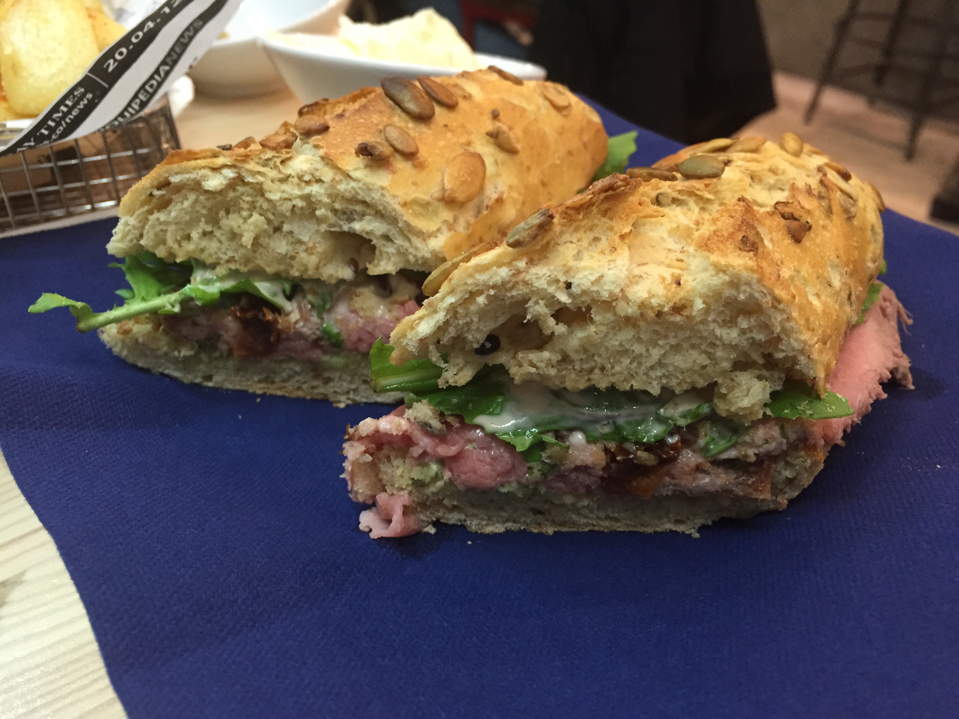 Bocadillo de Roast Beef, de Carito Lourenço