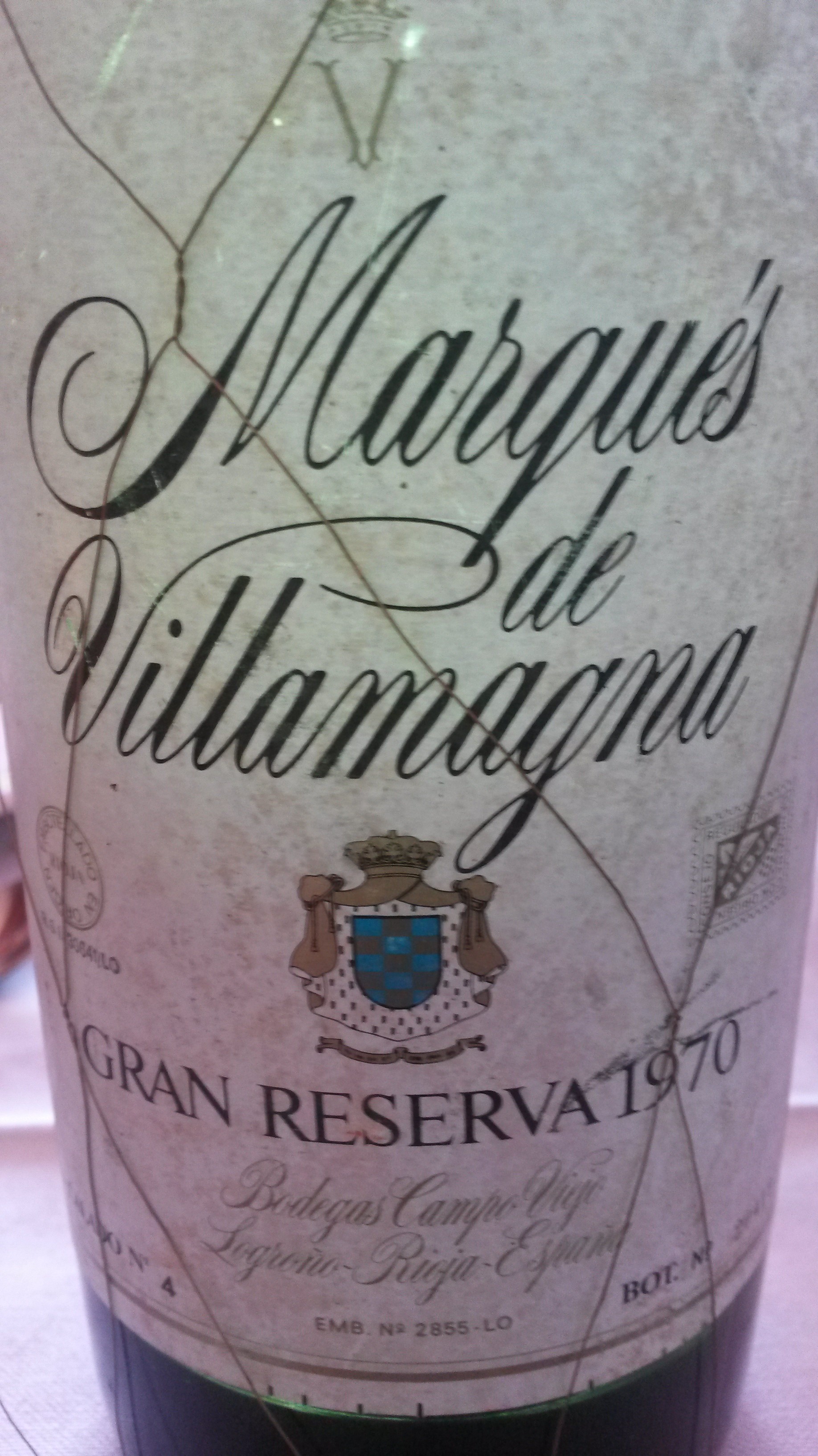 Marqués de Villamagna GR 1970
