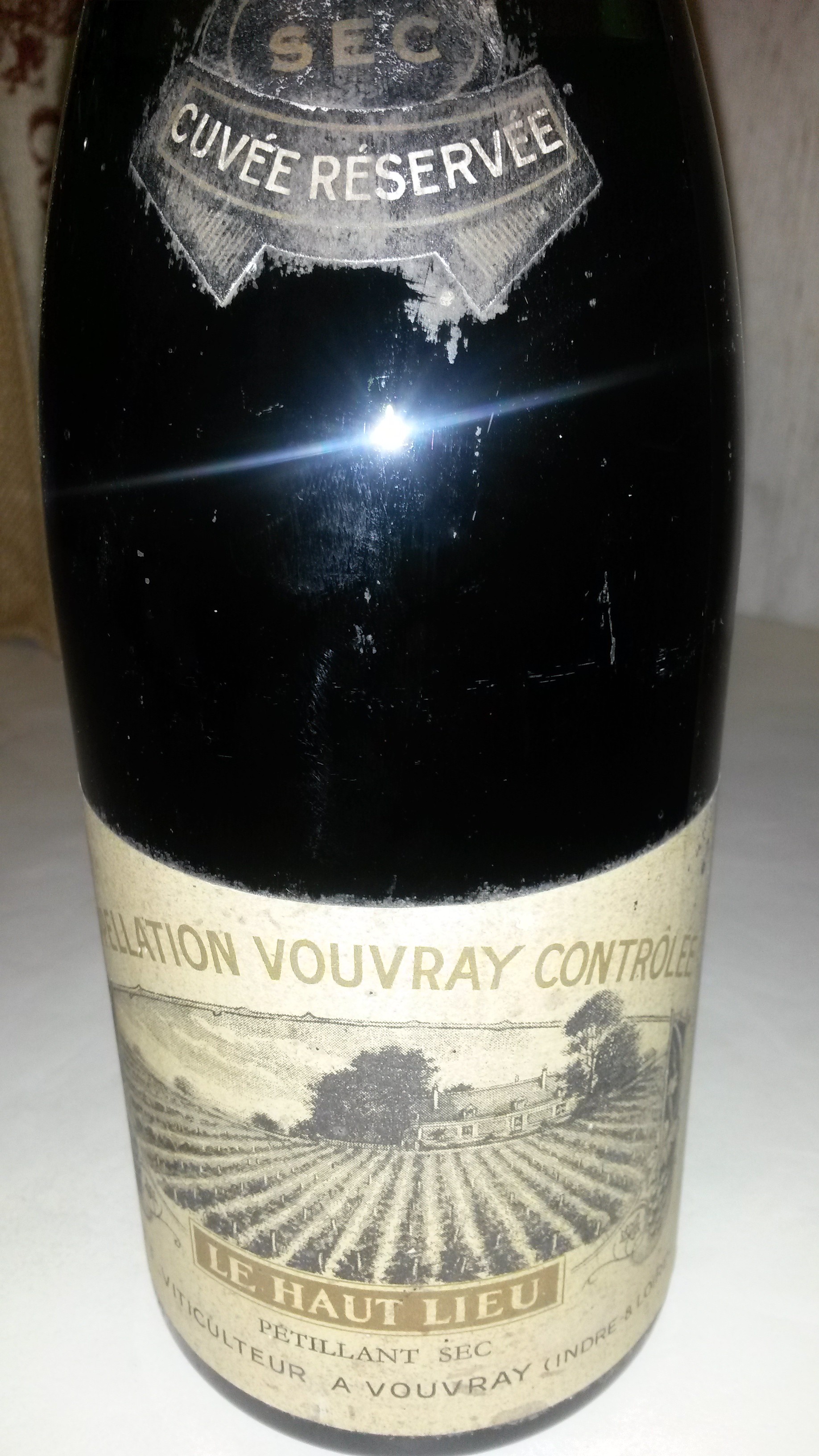 Huet Le Haut Lieu Petillant sec (Años 50)