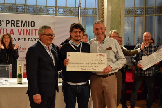 Ganadores de la cata por parjeas Vila Viniteca 2015
