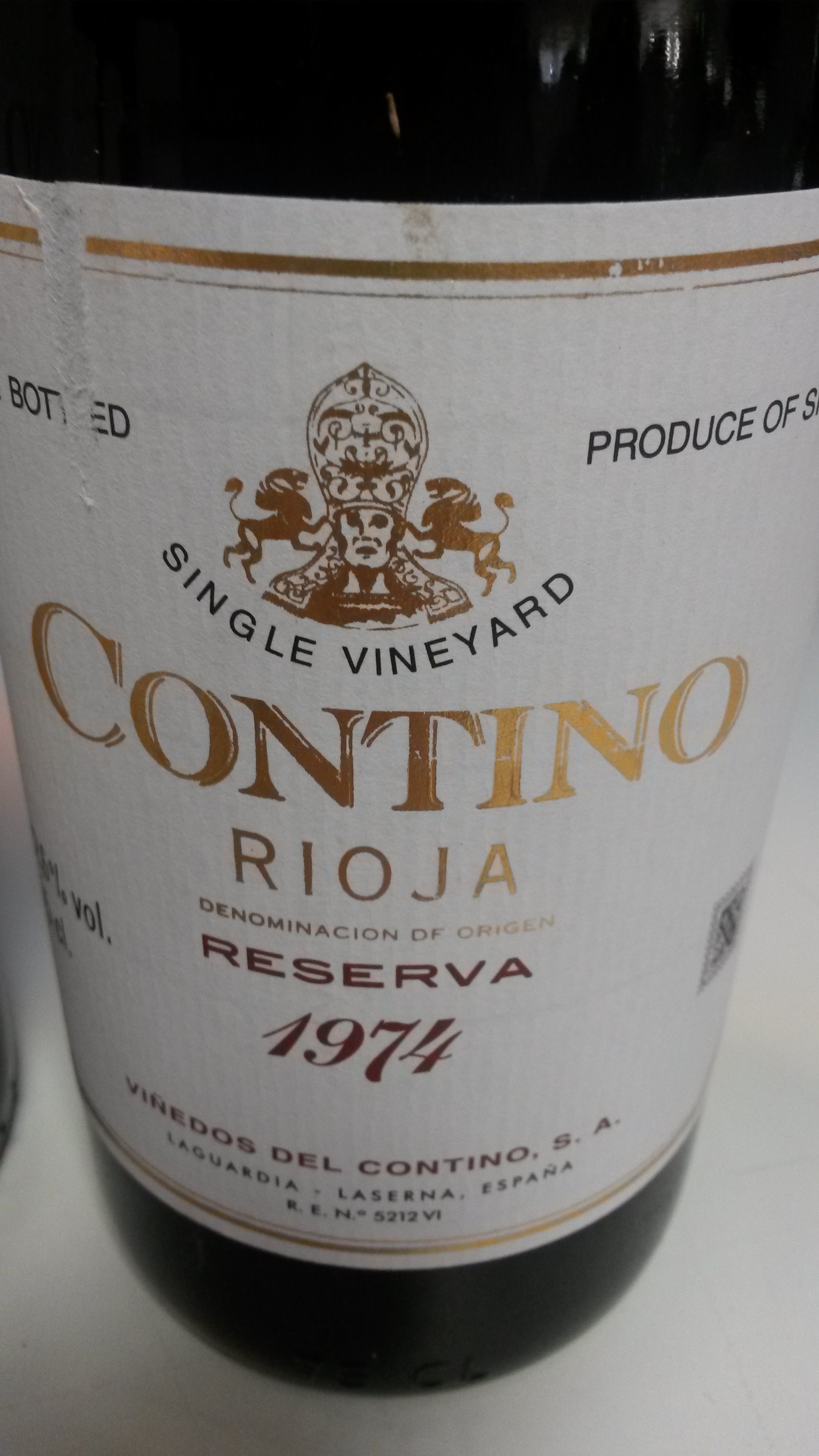Contino Reserva 1974