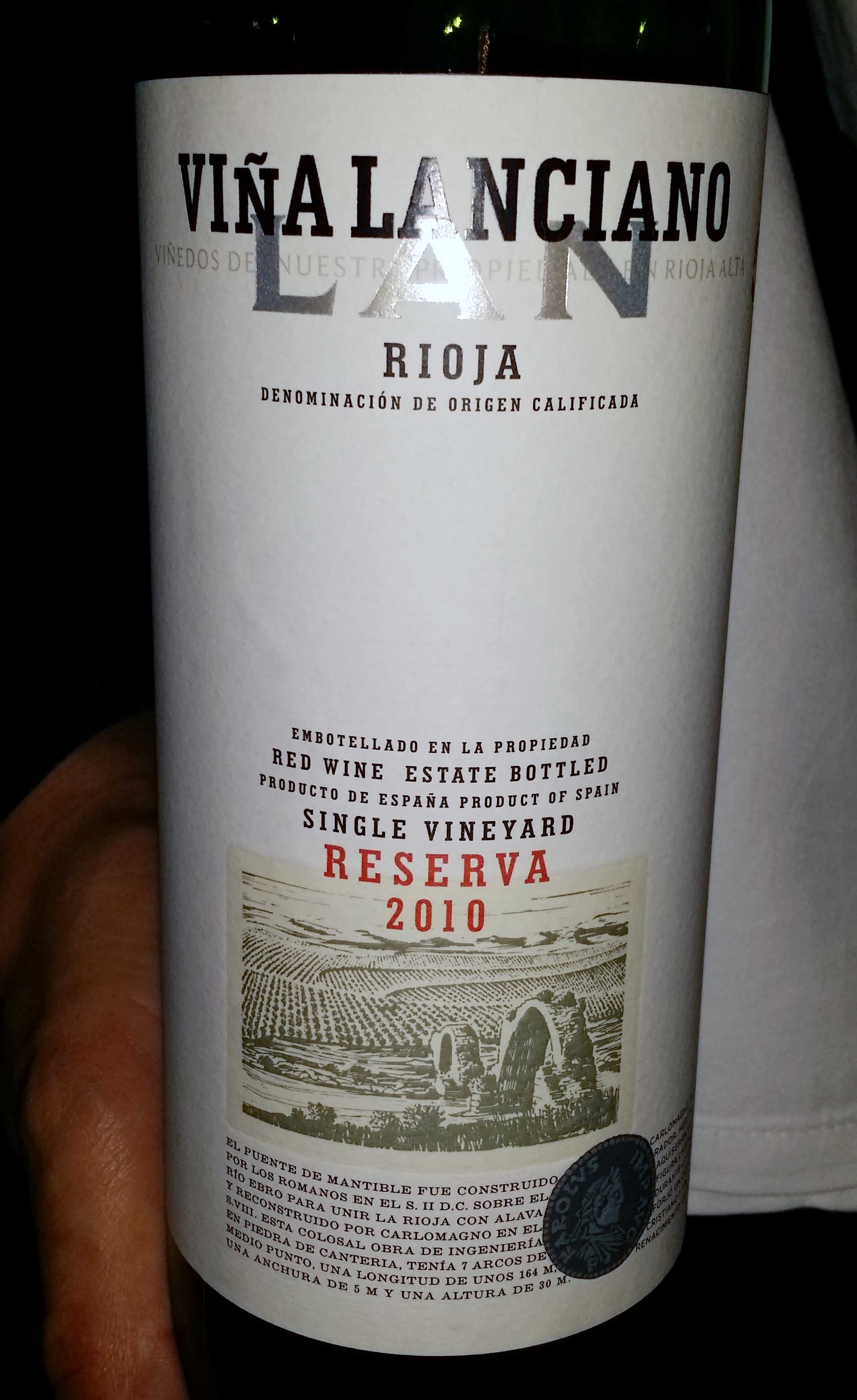 Viña Lanciano Reserva 2010