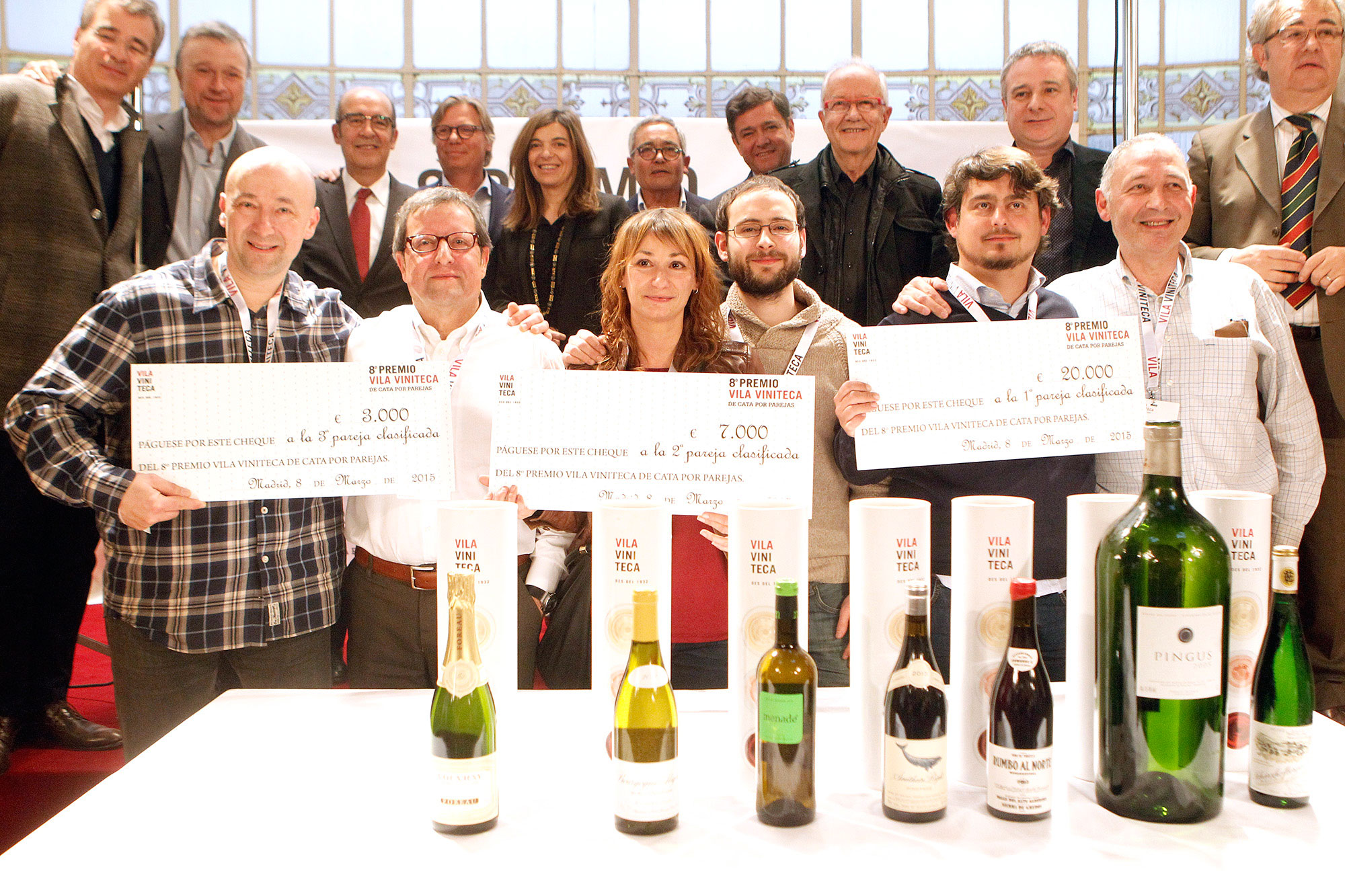 Premiados 8º Premio Vila Viniteca Cata por Parejas