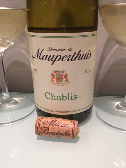 Chablis Domaine De Mauperthuis 2012