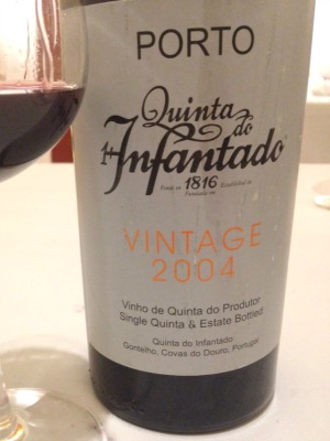 Un estupendo Oporto:Quinta do Infantado 2004