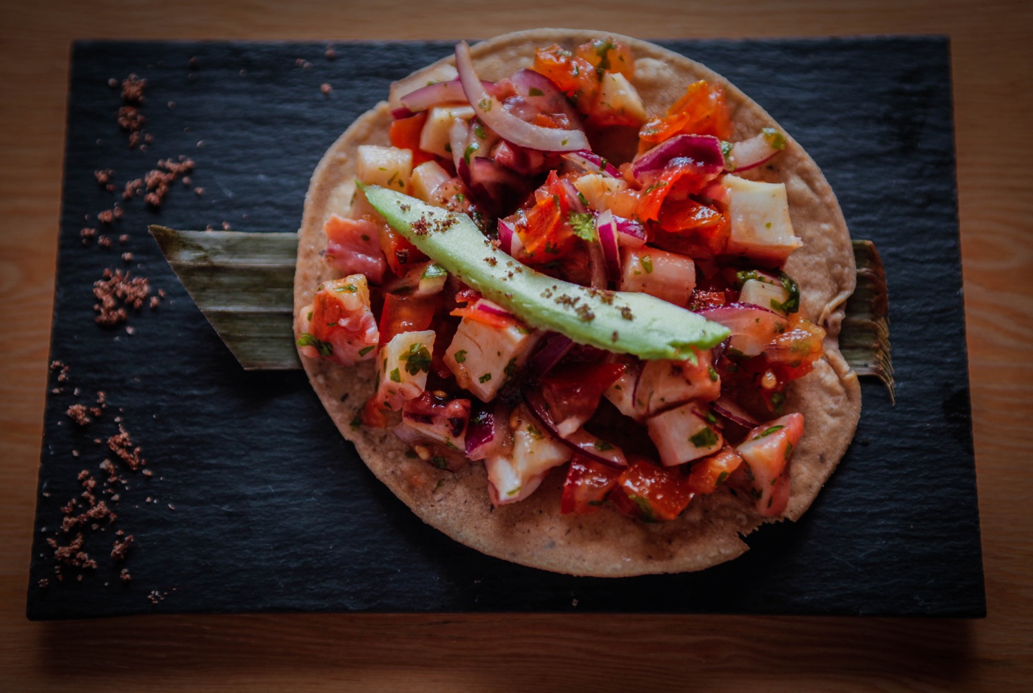 Tapas mexicanas en Corazón de Agave 