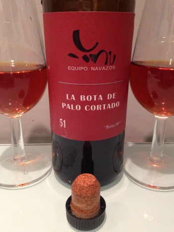 La Bota de Palo Cortado 51 de Navazos: palabras mayores para acompañar una tarde de peli, sofá y manta