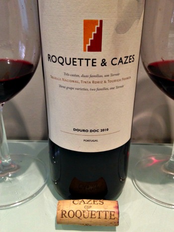 Roquette & Cazes Douro 2010: Me ha gustado mucho la profundidad y personalidad de este vino.