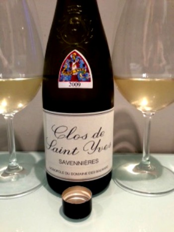 Clos Saint Yves 2009: Terminamos con este agradable y equilibrado Chenin Blanc, muy disfrutable.