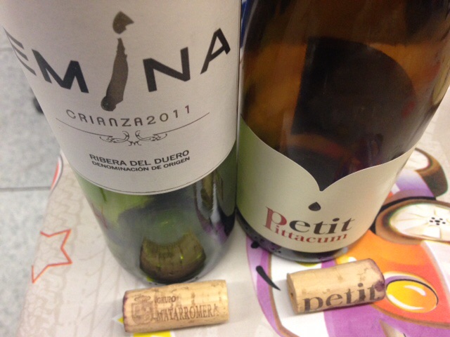 Petit Pittacum 2013 & Emina Crianza 2011