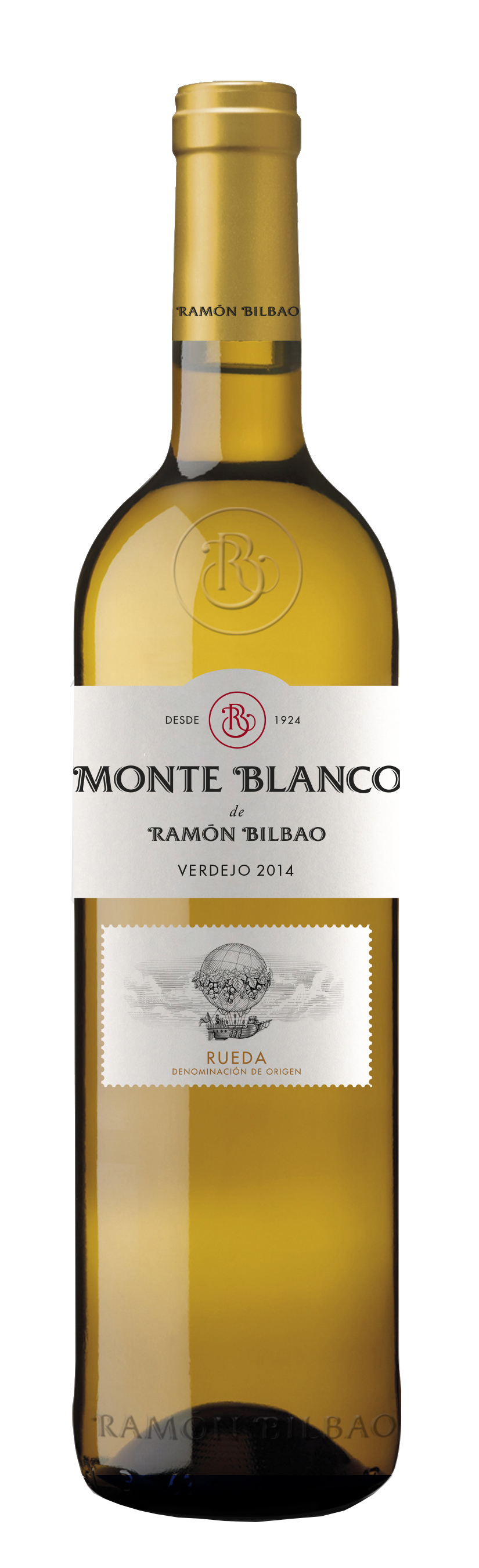 Vino Monte Blanco Verdejo 2014 de Ramón Bilbao 