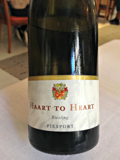Haart to Haart Riesling: nunca falla