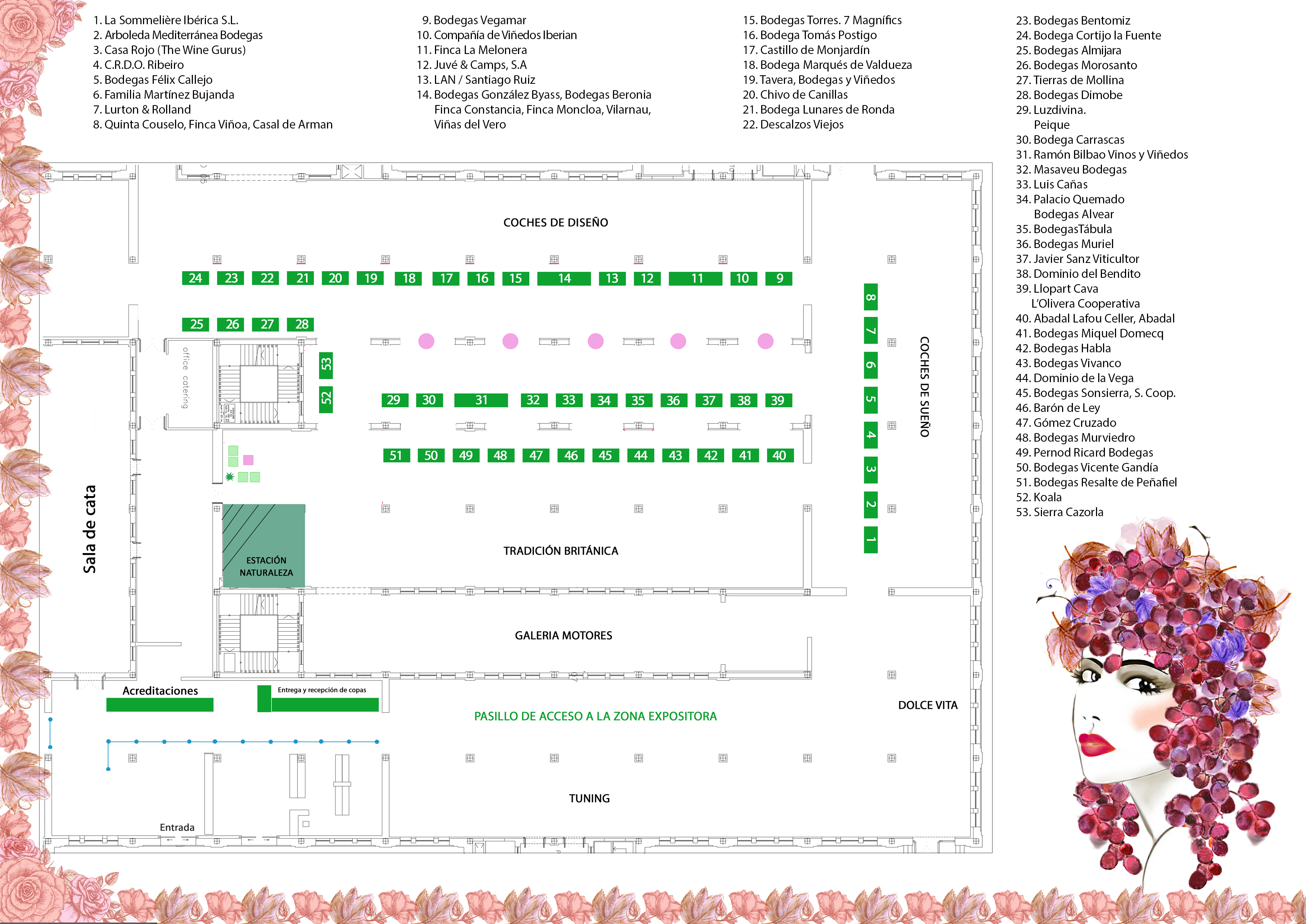 Plano Experiencia Verema Málaga 2015