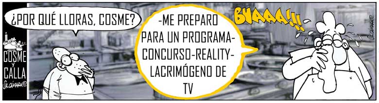 Viñeta del humorista Sir Cámara para enciclopediadegastronomia.es