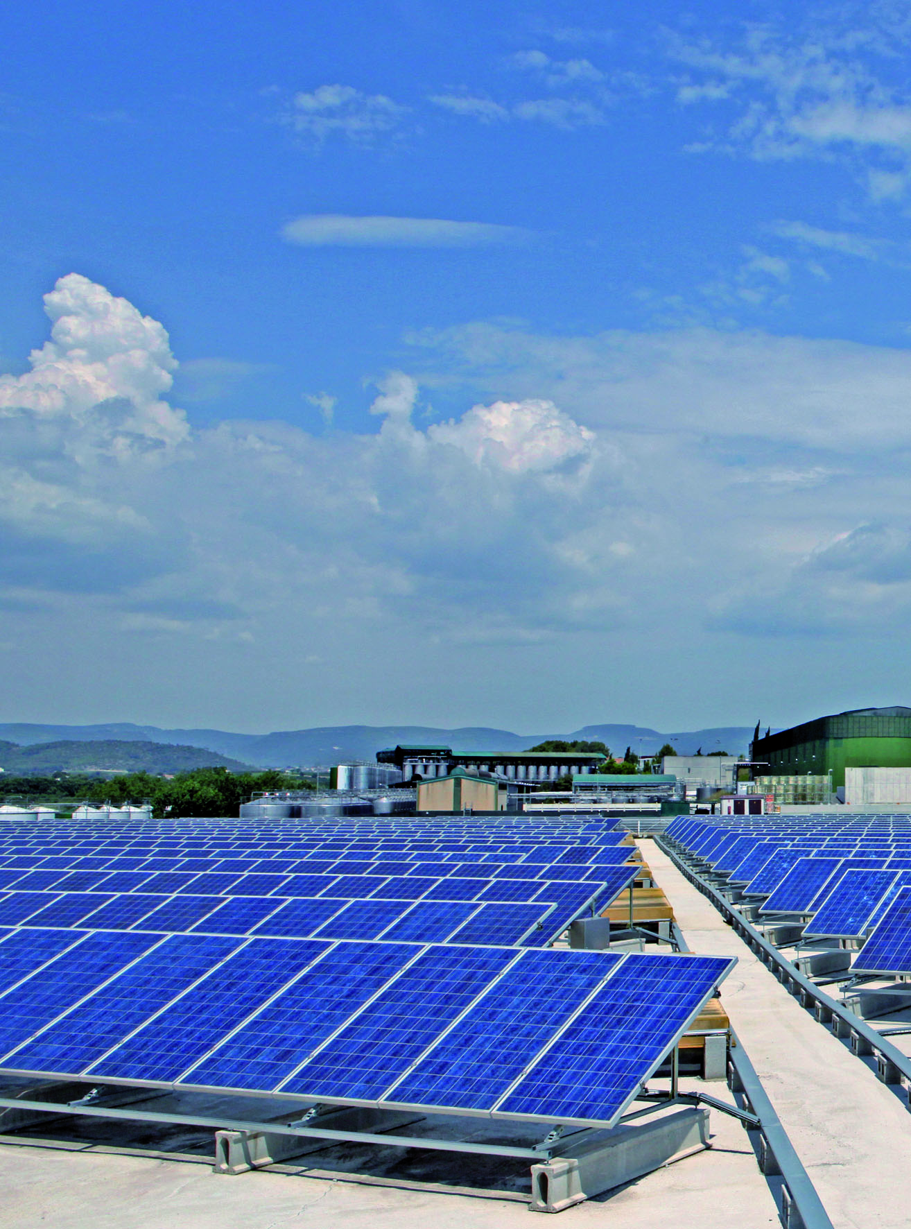 Placas Fotovoltaicas de Bodegas Torres