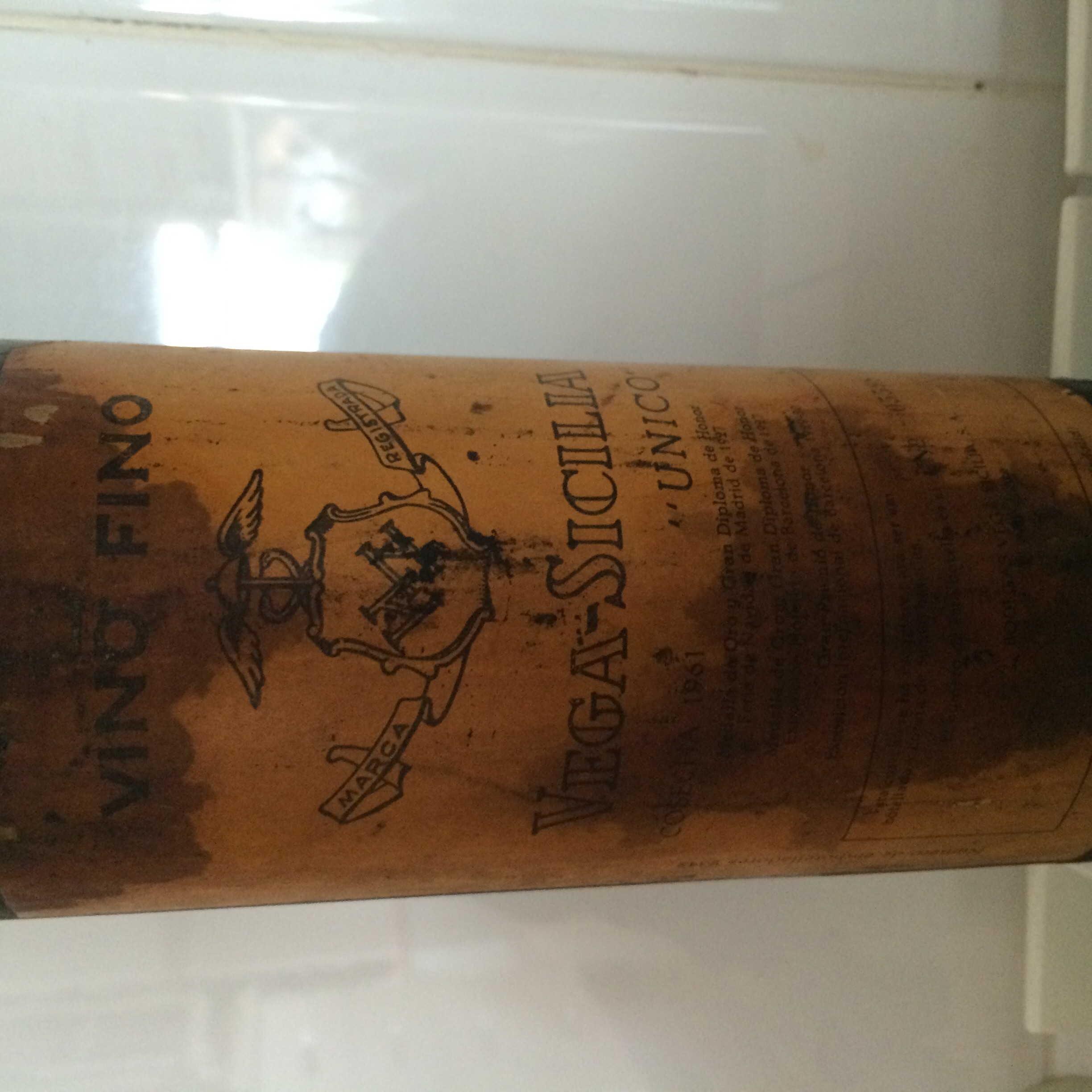 Vega Sicilia Único 1961